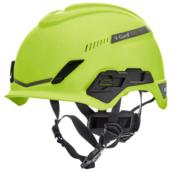 Msa v-gard h1 tri-vented safety helmet-msa1019478