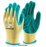 Multi purpose handling latex rubber coated builders grip glove (pack of 100) - mp1