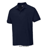 Dark Navy Naples Work Polo Shirt ideal Corporate Uniform Polo Portwest B210 Shirts Polos & T-Shirts Active-Workwear The Portwest Naples rugged polo shirt is made using pique knit polycotton fabric which is soft to touch and comfortable to wear. Features include a rib knitted collar and cuffs, matching buttons and a three button placket. Ideal for corporate wear and personalisation. Ideal for embroidery and logo application