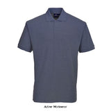 Metal Grey Naples Work Polo Shirt ideal Corporate Uniform Polo Portwest B210 Shirts Polos & T-Shirts Active-Workwear The Portwest Naples rugged polo shirt is made using pique knit polycotton fabric which is soft to touch and comfortable to wear. Features include a rib knitted collar and cuffs, matching buttons and a three button placket. Ideal for corporate wear and personalisation. Ideal for embroidery and logo application