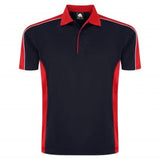 Orn 1198 avocet contrast wicking polo shirt with reflective piping