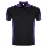 Orn 1198 avocet contrast wicking polo shirt with reflective piping