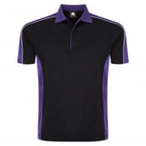 Orn 1198 avocet contrast wicking polo shirt with reflective piping