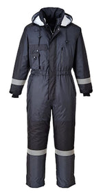 Padded waterproof winter one piece overall coverall boiler suit - portwest s585