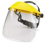 Polycarbonate face shield mountable protective screen visor 7.5’ - bbfv7