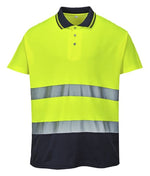 Portwest 2-tone hi viz polo shirt ris 3279- s174