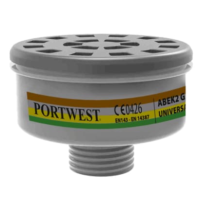 Portwest abek2 filter uni thread (pk4) - p926