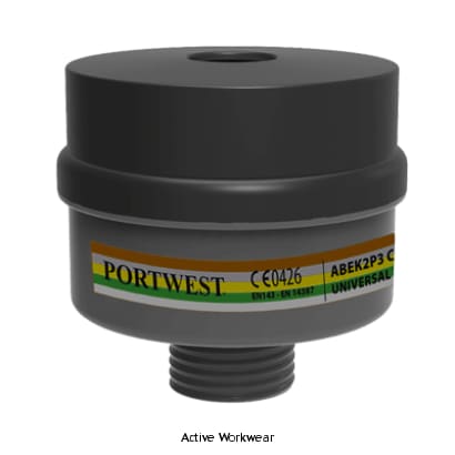 Portwest abek2p3 combi filter (pk4) threaded - p976