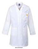 Portwest Anti Static lab/warehouse Coat - AS10 - Workwear Jackets & Fleeces - Portwest