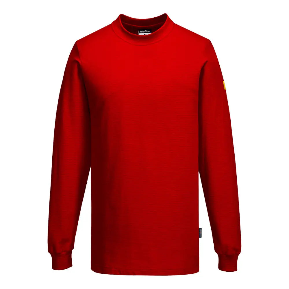 Anti static esd t-shirt long sleeve high cotton workwear