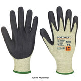 Portwest Arc Flash Flame Retardant Grip Glove 9.5Cal (Pack of 12)-A780 Workwear Gloves  Active-Workwear Created with flame resistant properties, the Arc Grip Glove provides a high level of protection against Arc Flash burns and cuts. The 13-gauge cut level D knitted liner is manufactured with a unique flame-resistant aramid yarn which provides increased dexterity and hand movement. The flame-resistant neoprene coated palm allows for excellent grip. Arc Flash level 2 (ATPV 9.5cal/cm2)