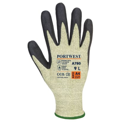 Portwest arc flash flame resistant grip gloves 9.5cal - a780