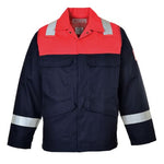 Portwest bizflame flame retardant high viz plus jacket - fr55