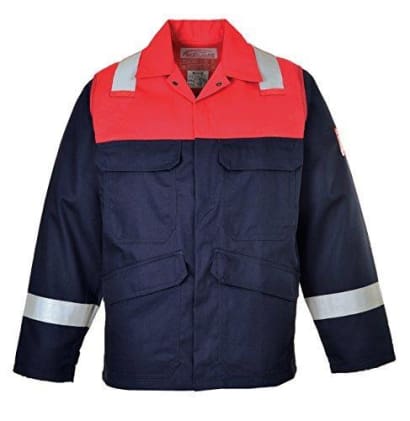 Portwest bizflame flame retardant high viz plus jacket - fr55