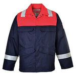 Portwest bizflame flame retardant high viz plus jacket - fr55