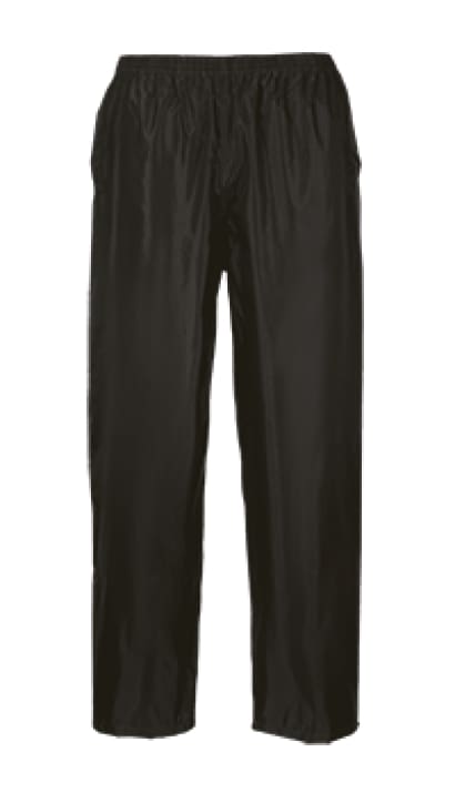 Portwest lightweight rainproof over trousers - s441