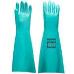 Portwest chem 480 nitrile gauntlet 55mm chemical resistant gloves