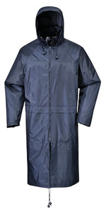 Portwest classic longer length budget rain coat - s438