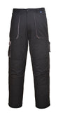Portwest contrast uniform kneepad trouser lined - tx16