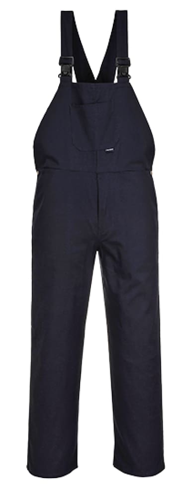 Portwest cotton nine pocket bib and brace overall - c881