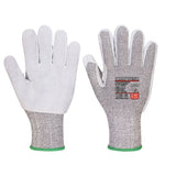 Portwest cs ahr13 leather cut resistant level f safety glove-a674