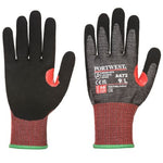 Portwest cs ahr13 nitrile cut resistant level f safety handling glove-a672