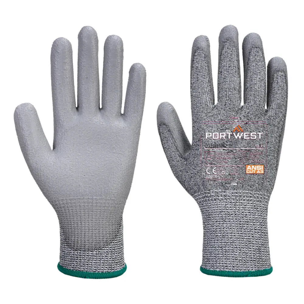 Portwest cut c13 pu gloves for contact heat up to 100°c