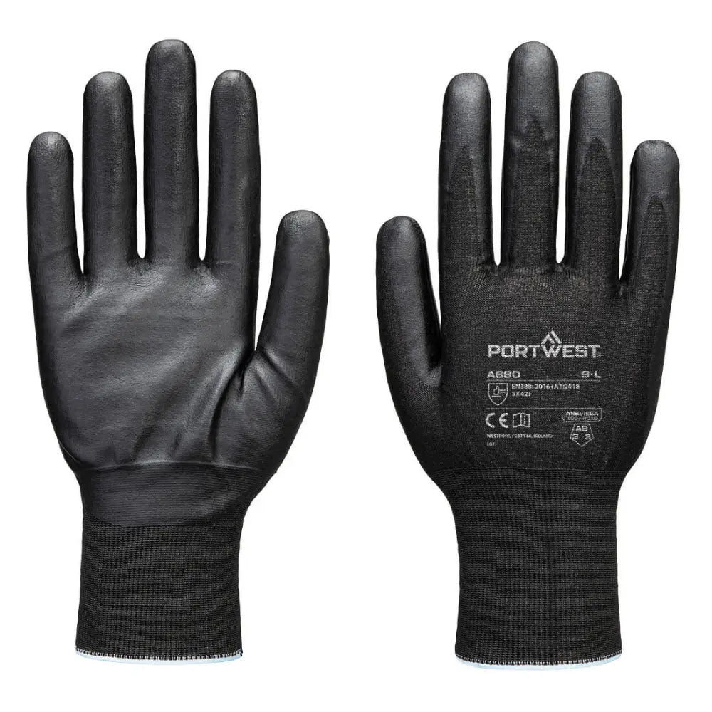 Portwest cut f21 nitrile tungsten glove a9 - a680
