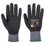 Portwest dermiflex ultra pro glove nitrile sandy for workwear