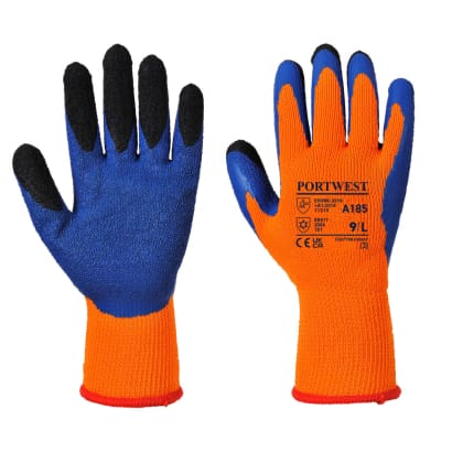 Portwest duo-therm builders grip glove thermal (12 pairs) -a185