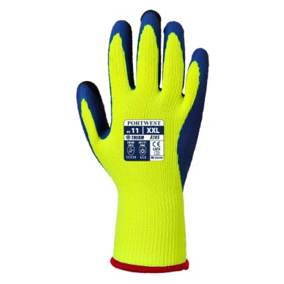 Portwest duo-therm builders grip glove thermal (12 pairs) -a185