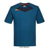 Portwest moisture-wicking work tee shirt short sleeve-dx411