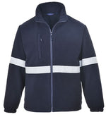 Portwest enhanced visibility iona lined fleece jacket - f433