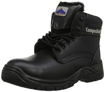 Portwest fur lined winter thor composite anti-static safety boot s3- fc12