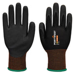 Portwest gp grip 18 latex sandy glove - a373
