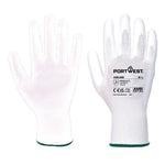 Portwest grip 13 pu palm work gloves for dexterity