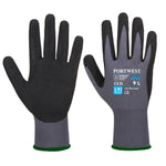 Portwest grip 15 nitrile sandy aqua glove for workwear