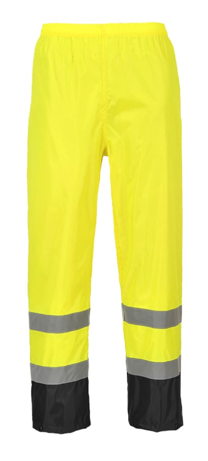 Portwest hi-vis waterproof contrast trouser - h444