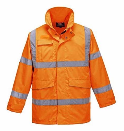 Portwest hi-vis extreme waterproof parka jacket - s590