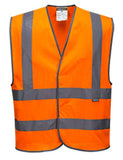 Portwest hi vis full mesh safety vest gort vizzy vest- c370