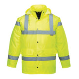 Portwest hi vis waterproof breathable traffic jacket - s461