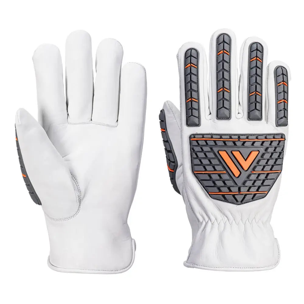 Portwest impact 110 cow leather glove - a742