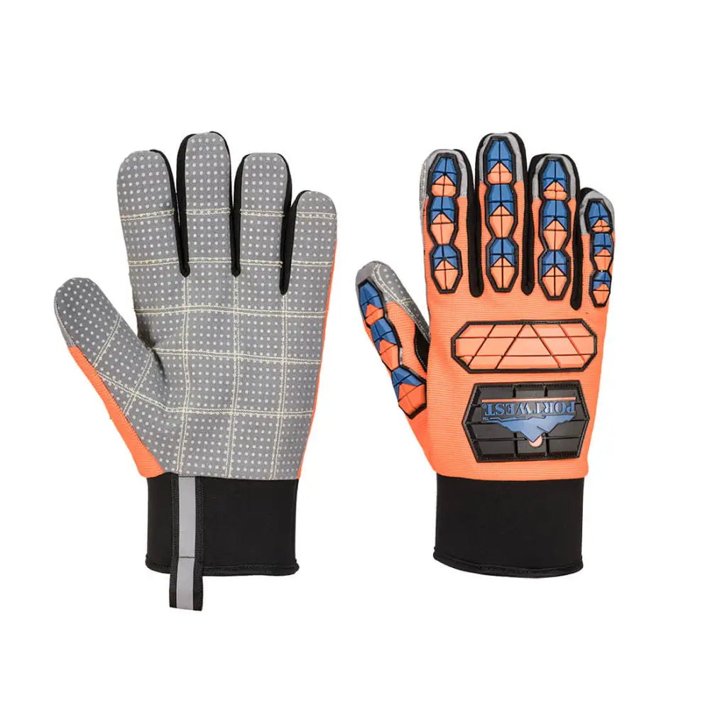Portwest impact b205 waterproof dotted palm glove - a726
