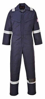 Portwest inherent flame retardant anti static fras modaflame hi vis coverall - mx28