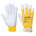 Portwest leather 110 grain palm mechanical glove - a250