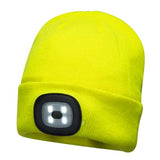 Portwest light up beanie rechargeable led hat - b029