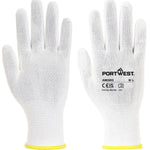 Portwest seamless liner gloves for workwear and tactile tasks