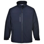 Portwest mens 3 layer water resistant softshell work jacket - tk50 workwear jackets & fleeces active-workwear