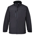 Portwest mens 3 layer water resistant softshell work jacket - tk50 workwear jackets & fleeces active-workwear