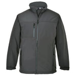 Portwest mens 3 layer water resistant softshell work jacket - tk50 workwear jackets & fleeces active-workwear